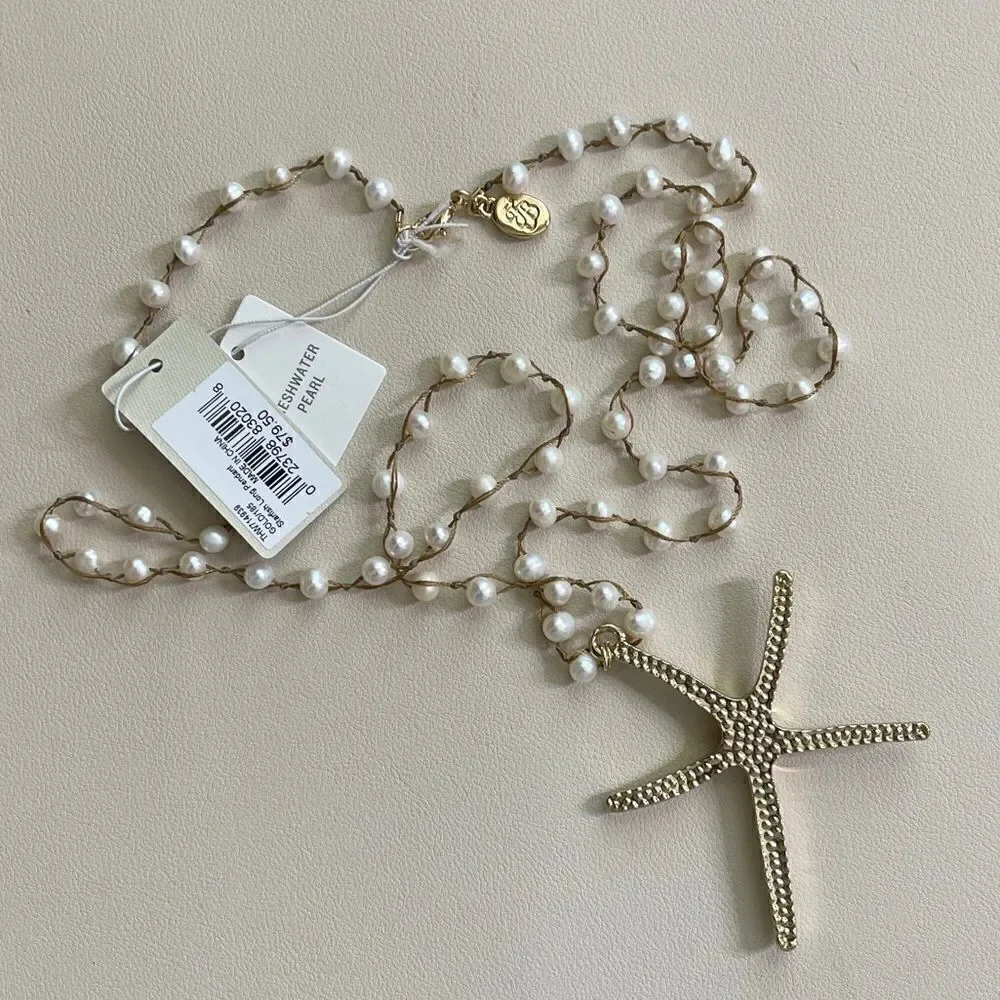 Tommy Bahama Crystal Collection Starfish Pendant Necklace - Picture 5 of 5
